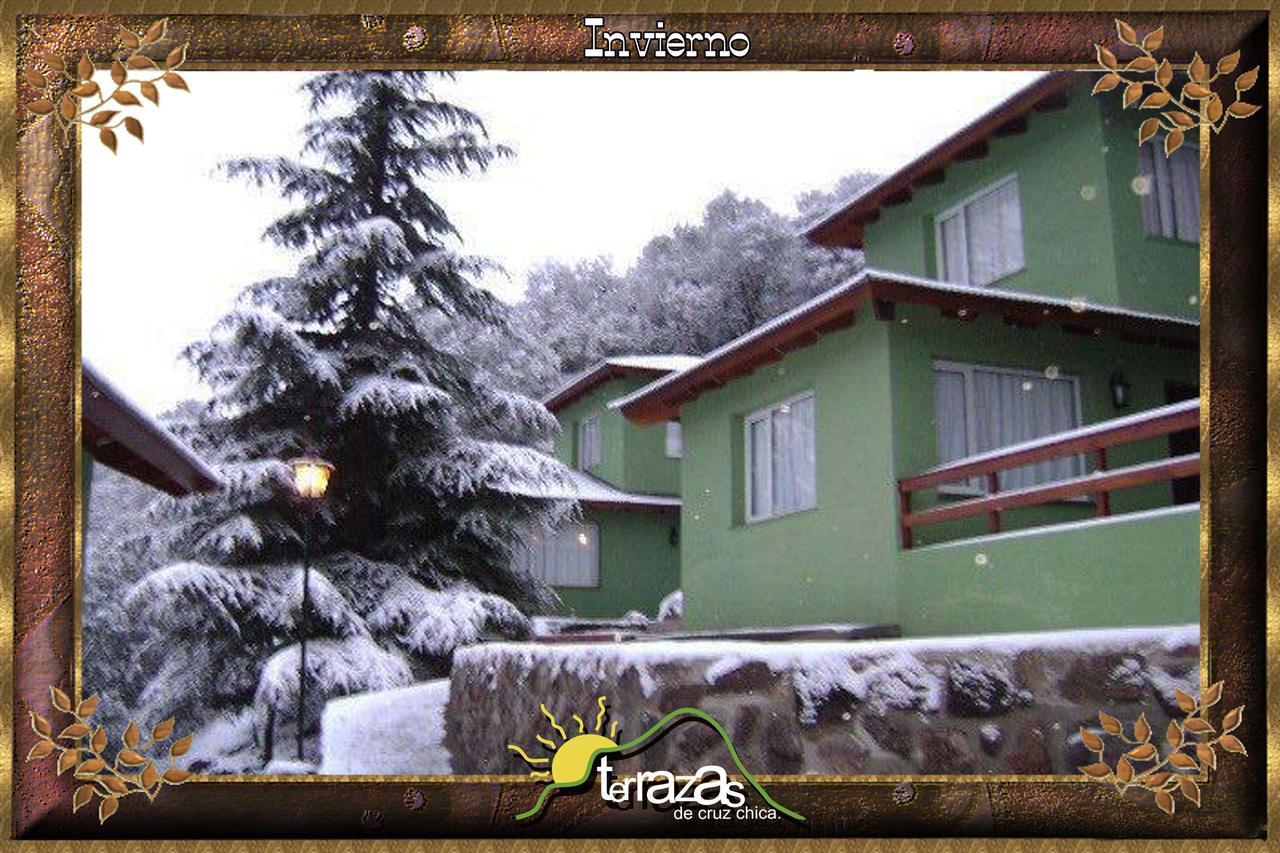 Terrazas De Cruz Chica. Villa La Cumbre Bagian luar foto